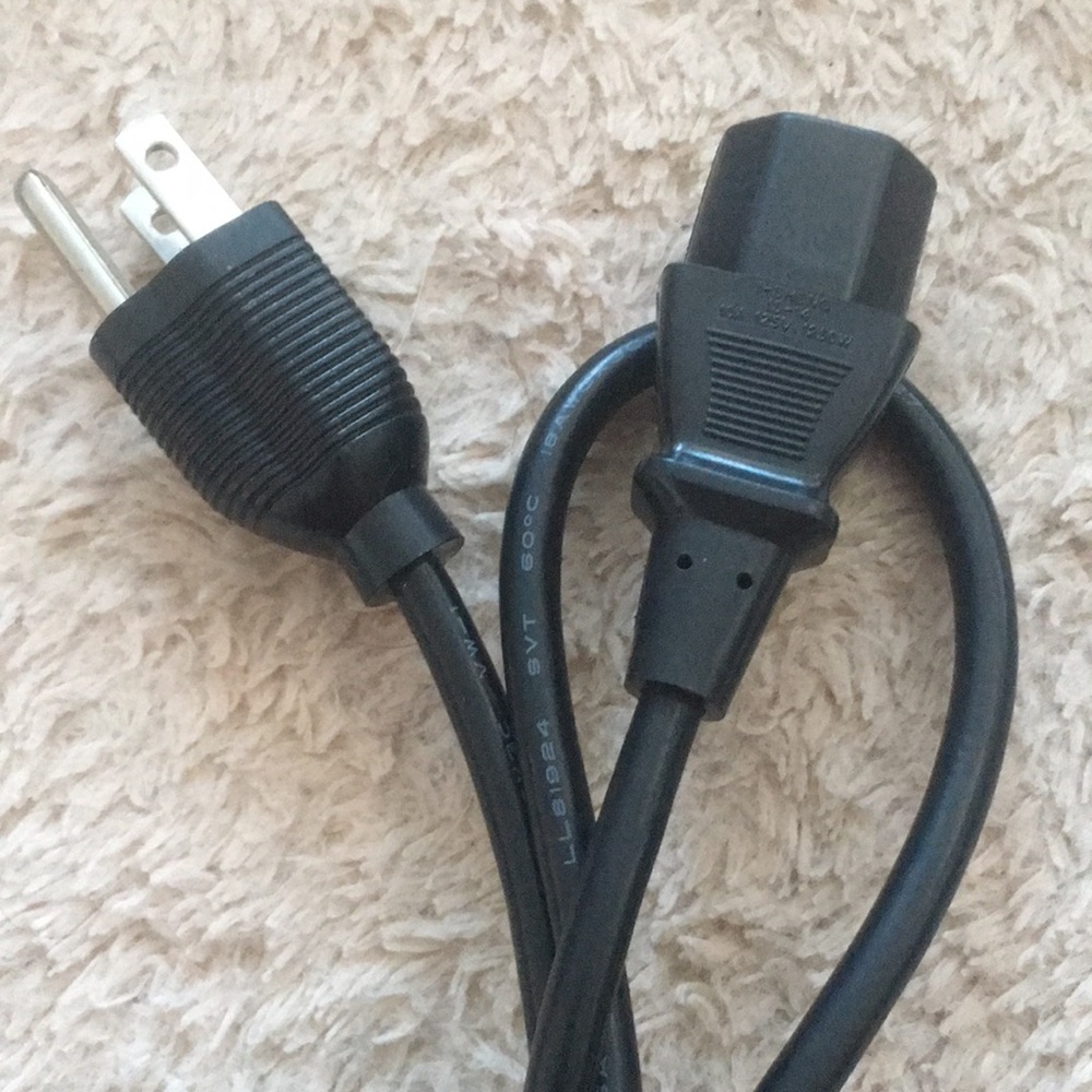 I-Sheng 3 Prong 6 Foot Heavy Duty AC Power Cord Cable IS14 SP305
